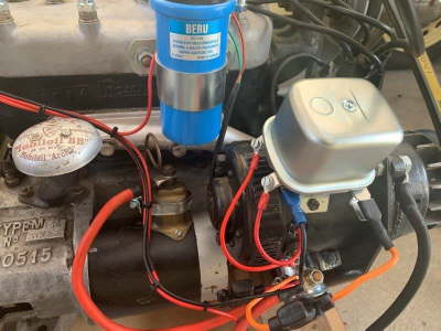 Verkabelung mit neuem Regler